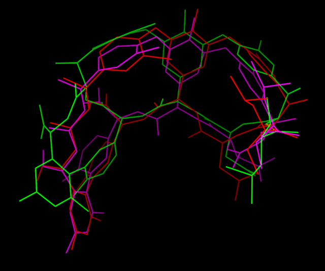 nałożenie aglikonów Van
